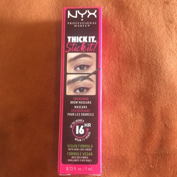 NYX i Thick it Stick it! Thickening Brow Gel Mascara- Espresso (deep warm brown) - Picture 2 of 2